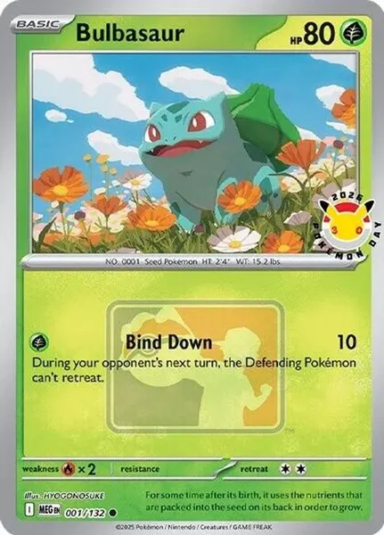 Bulbasaur 001/132