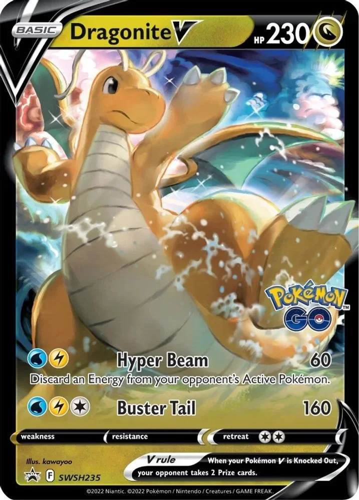 Dragonite V - SWSH235 — front