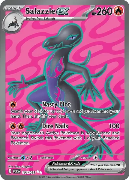 Salazzle ex 101/088