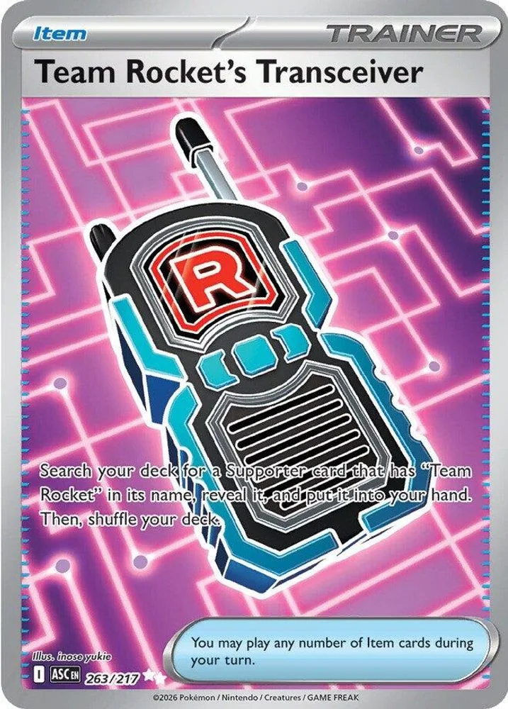 Team Rocket's Transceiver 263/217 — front