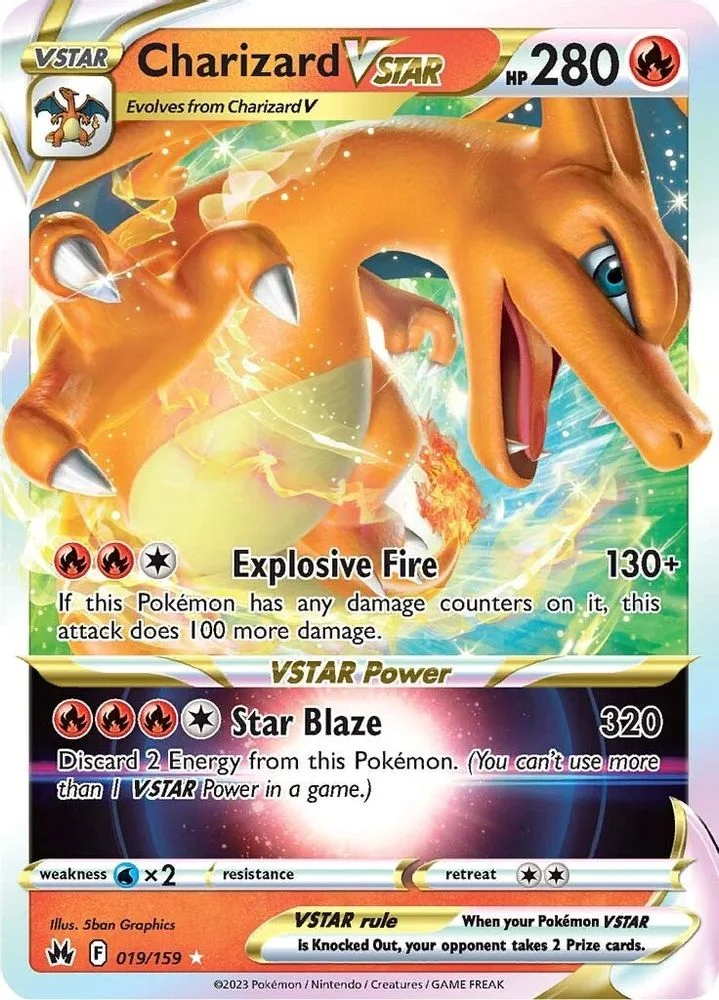 Charizard VSTAR 019/159 — front