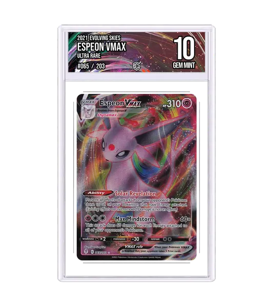 Espeon VMAX 065/203 · BCG 10 Gem Mint