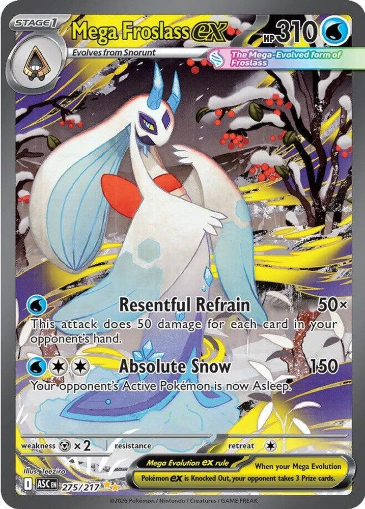 Mega Froslass ex 275/217 — front