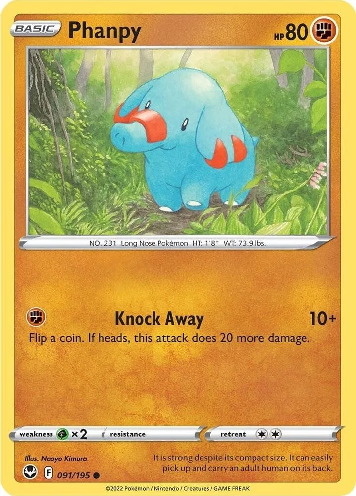Phanpy 091/195 — front