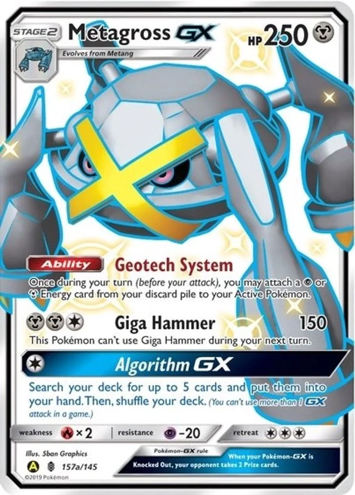 Metagross GX - 157a/145 — front
